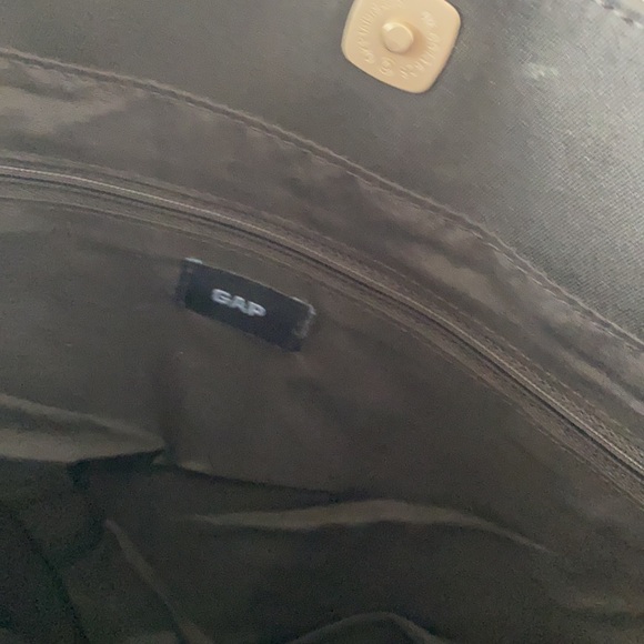 Black canvas tote - Picture 5 of 9